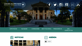 What Hcdiputados-ba.gov.ar website looked like in 2020 (4 years ago)