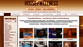 What House-of-wellness.de website looked like in 2020 (4 years ago)