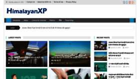 What Himalayanxp.com website looked like in 2020 (4 years ago)