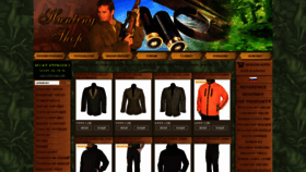 What Hunting-shop.cz website looked like in 2020 (4 years ago)