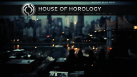 What Houseofhorology.com website looked like in 2020 (4 years ago)