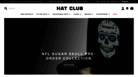 What Hatclub.com website looked like in 2020 (4 years ago)