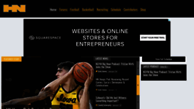 What Hawkeyenation.com website looked like in 2020 (4 years ago)