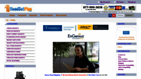 What Headsetplus.com website looked like in 2020 (5 years ago)