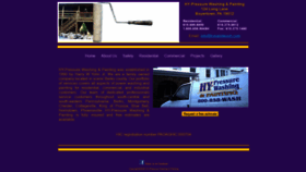 What Hypaintwash.com website looked like in 2020 (4 years ago)