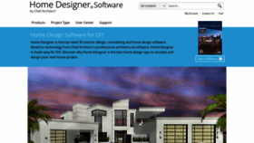 What Homedesignersoftware.com website looked like in 2020 (4 years ago)