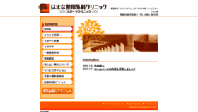 What Hamana-seikei.com website looked like in 2020 (4 years ago)