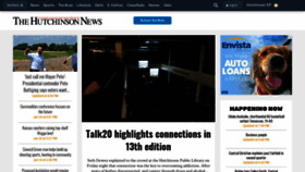 What Hutchnews.com website looked like in 2020 (4 years ago)