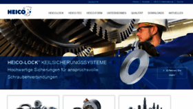 What Heico-fasteners.de website looked like in 2020 (4 years ago)