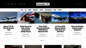 What Havayolu101.com website looked like in 2020 (4 years ago)