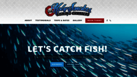 What Holysmokesfishing.com website looked like in 2020 (4 years ago)