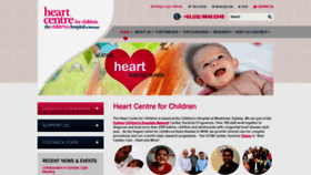 What Heartcentreforchildren.com.au website looked like in 2020 (4 years ago)