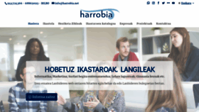 What Harrobia.net website looked like in 2020 (4 years ago)