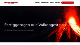 What Hoffmann-fertiggaragen.de website looked like in 2020 (4 years ago)