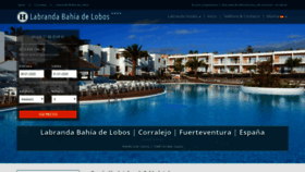 What Hotelbahiadelobos.com website looked like in 2020 (5 years ago)