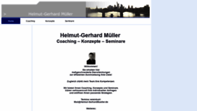 What Helmut-gerhardmueller.de website looked like in 2020 (4 years ago)