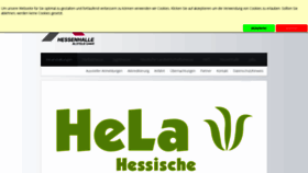 What Hessenhalle-alsfeld.de website looked like in 2020 (4 years ago)