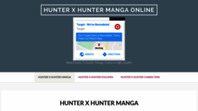 What Hunter-xhunter.com website looked like in 2020 (4 years ago)