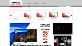 What Hitachi-tv.cz website looked like in 2020 (4 years ago)