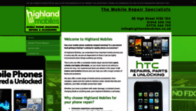 What Highlandmobiles.co.uk website looked like in 2020 (4 years ago)