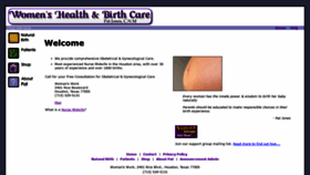 What Houstonnaturalbirth.com website looked like in 2020 (4 years ago)