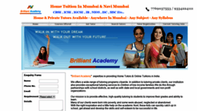 What Hometuitionmumbai.com website looked like in 2020 (4 years ago)