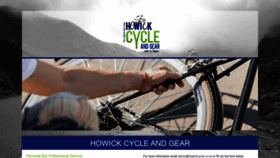 What Howickcycle.co.za website looked like in 2020 (4 years ago)