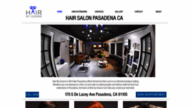 What Hairbycesare.com website looked like in 2020 (4 years ago)