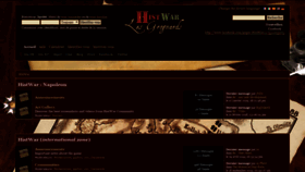 What Histwar.org website looked like in 2020 (4 years ago)