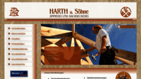What Harth-u-soehne.de website looked like in 2020 (4 years ago)