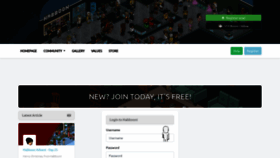 What Habboon.pw website looked like in 2020 (4 years ago)