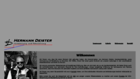 What Hermann-deister.de website looked like in 2020 (4 years ago)