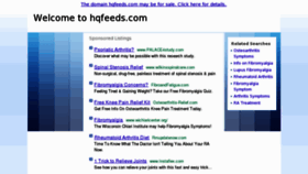 What Hqfeeds.com website looked like in 2011 (12 years ago)