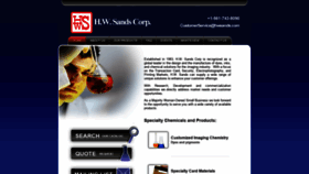 What Hwsands.com website looked like in 2020 (4 years ago)