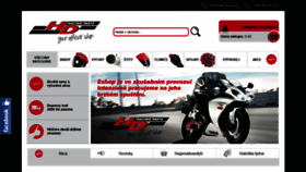 What Hdracingparts.cz website looked like in 2020 (4 years ago)