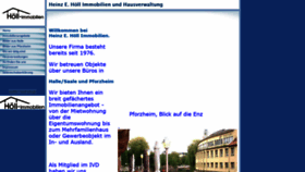 What Hoell-immobilien.de website looked like in 2020 (4 years ago)