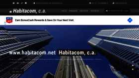 What Habitacom.net website looked like in 2020 (4 years ago)