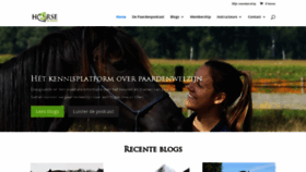 What Horseinmind.nl website looked like in 2020 (4 years ago)