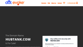 What Hubtank.com website looked like in 2020 (4 years ago)