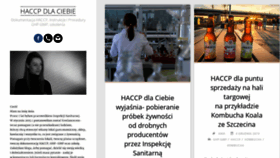 What Haccpdlaciebie.pl website looked like in 2020 (4 years ago)