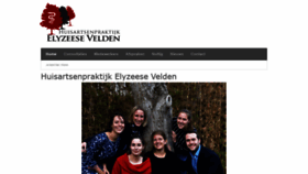 What Huisartsingent.be website looked like in 2020 (4 years ago)