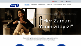 What Hisglobal.com.tr website looked like in 2020 (5 years ago)