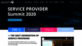 What Hsp-summit.de website looked like in 2020 (4 years ago)