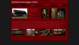 What Holzverzierungen-jehn.de website looked like in 2020 (4 years ago)