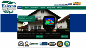 What Halcyonhomeinspection.com website looked like in 2020 (4 years ago)