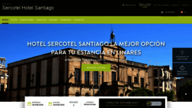 What Hotelsantiagolinares.com website looked like in 2020 (4 years ago)