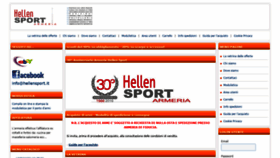 What Hellensport.it website looked like in 2020 (4 years ago)
