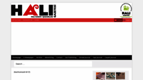 What Haligazetesi.com website looked like in 2020 (4 years ago)