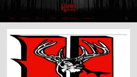 What Huntchannel.tv website looked like in 2020 (4 years ago)