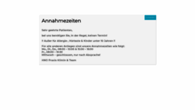 What Hno-kreuzberg-mitte.de website looked like in 2020 (4 years ago)